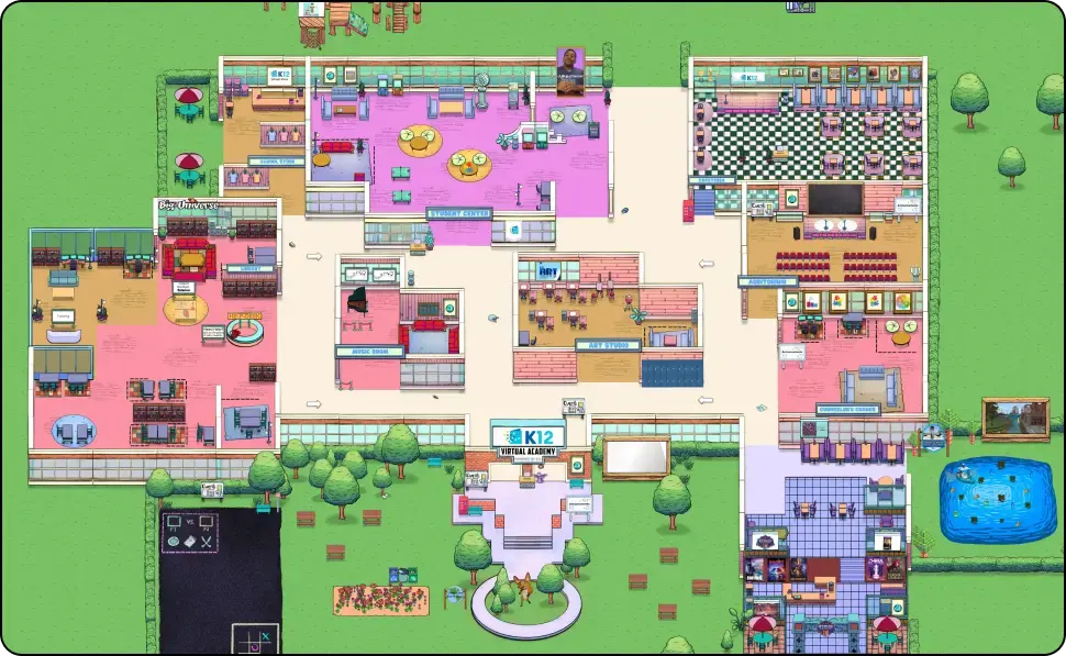 K12 Zone map
